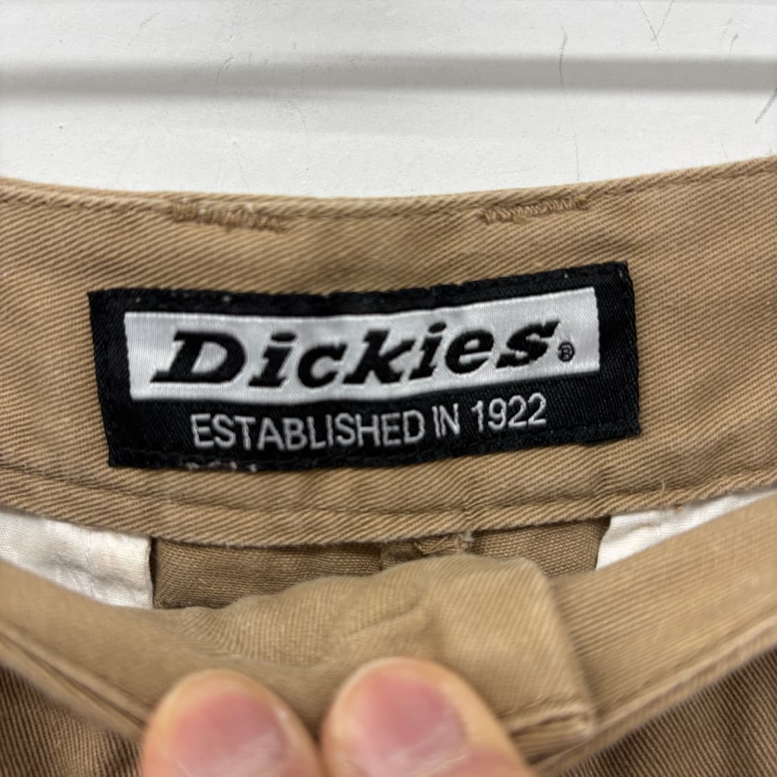 디키즈 빈티지 카키색 반바지 32in 상품이미지4