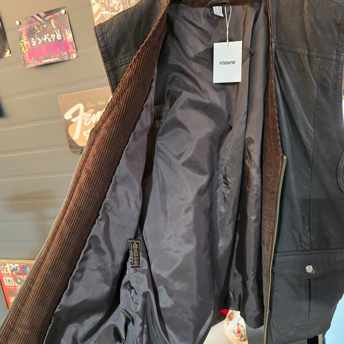 램스킨 레더 베스트 빈티지 상품이미지10