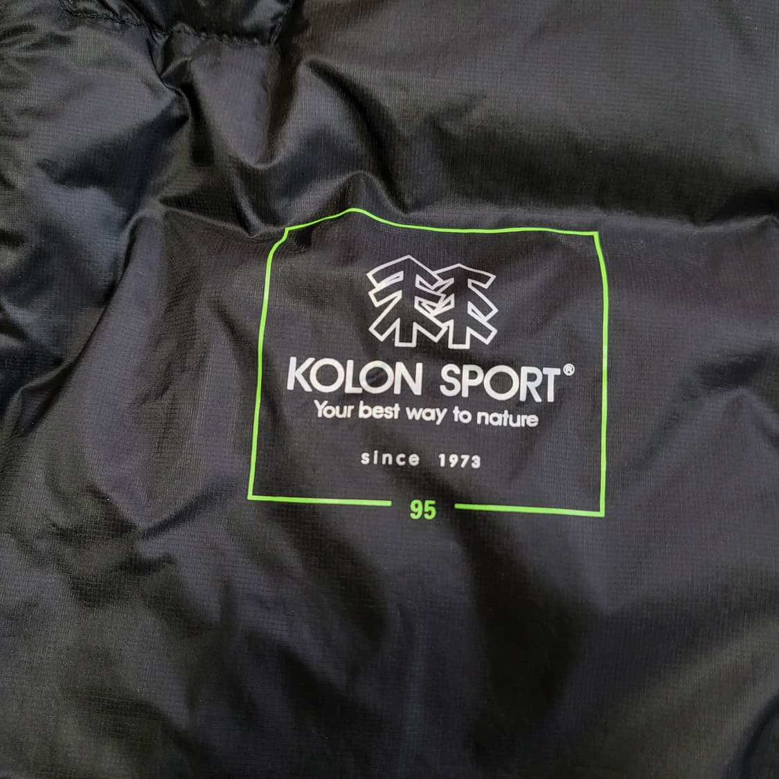 코오롱 구스다운패딩잠바 95-100 거위털점퍼 상품이미지7