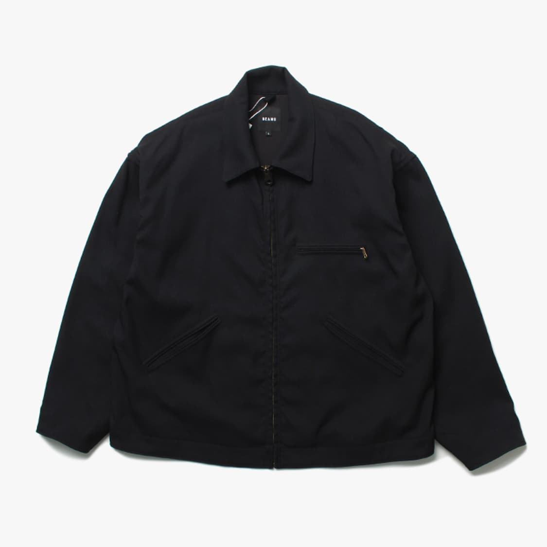  BEAMS "Black Work Jacket" 상품이미지1