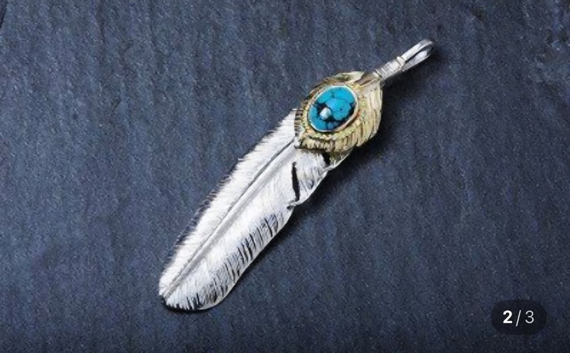 [구매] 상금 닭발, 터키석 골드 페더 삽니다.  상품이미지2