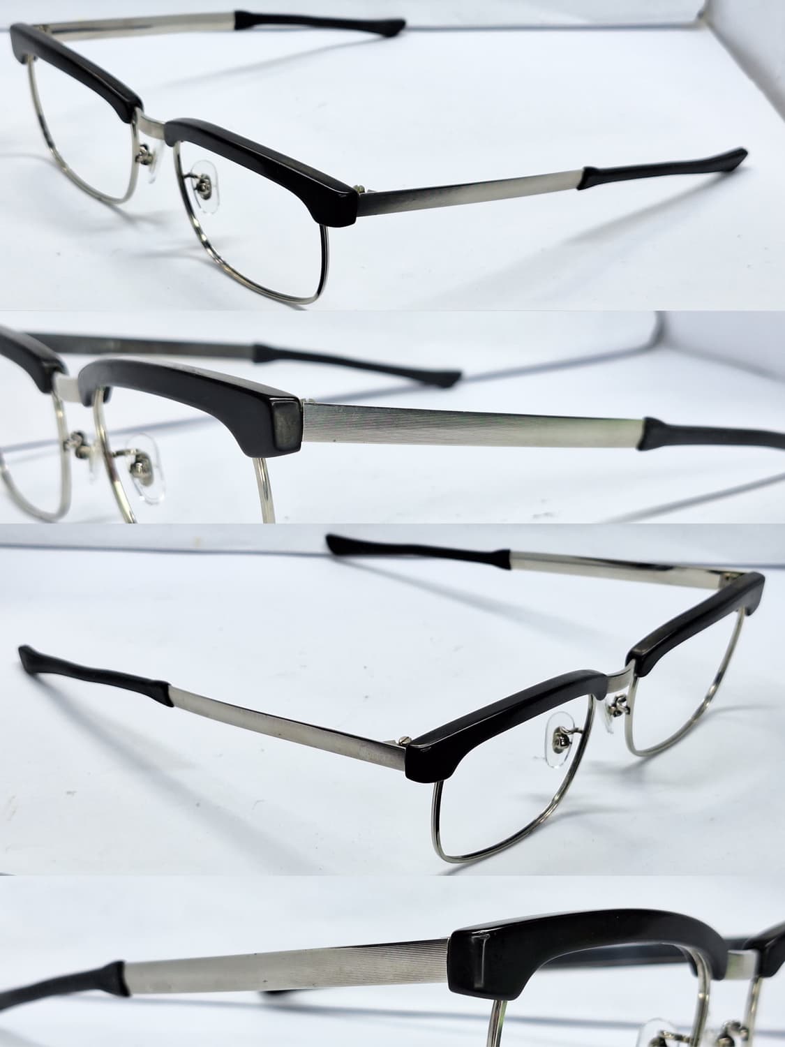 70s 빈티지 일본 수제 하금테 52-69 SPM 선플래티늄 안경테/레트 상품이미지2