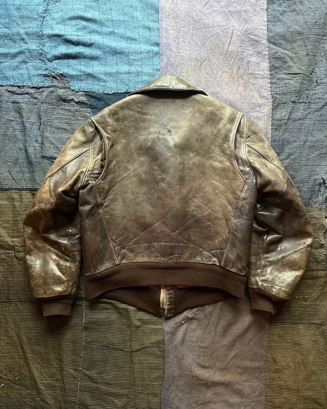 50s Sears Hercules horsehide jacket 40 상품이미지6