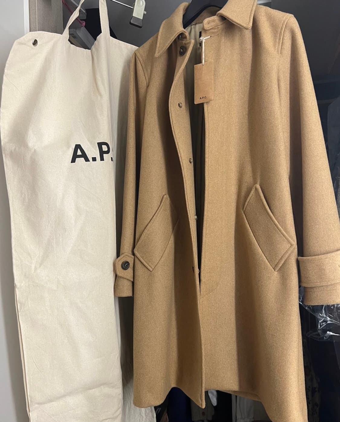 아페쎄 울코트 새상품(커버포함) 상품이미지1