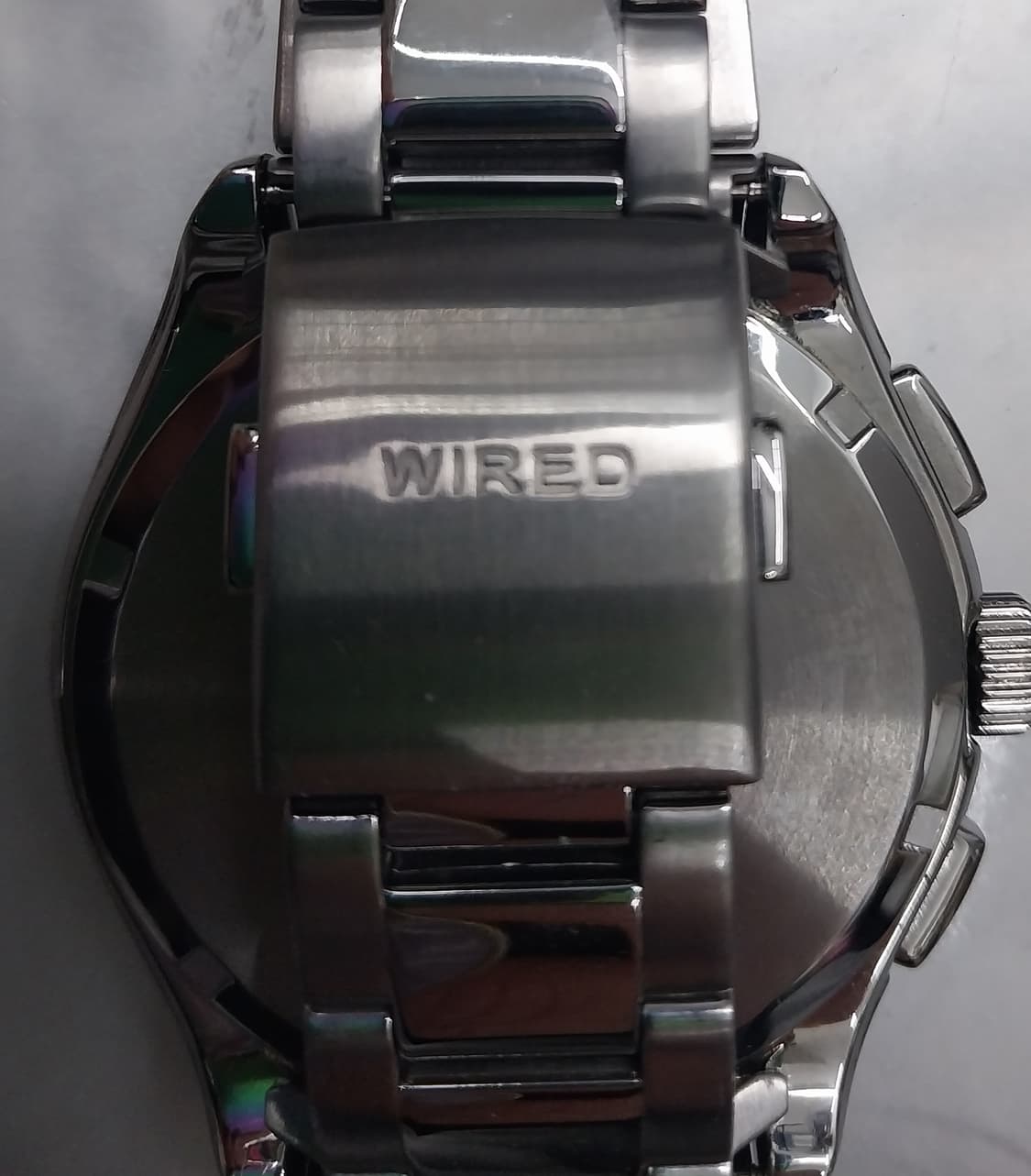 (새상품) seiko 와이어드 크로노그래프 메탈  상품이미지4