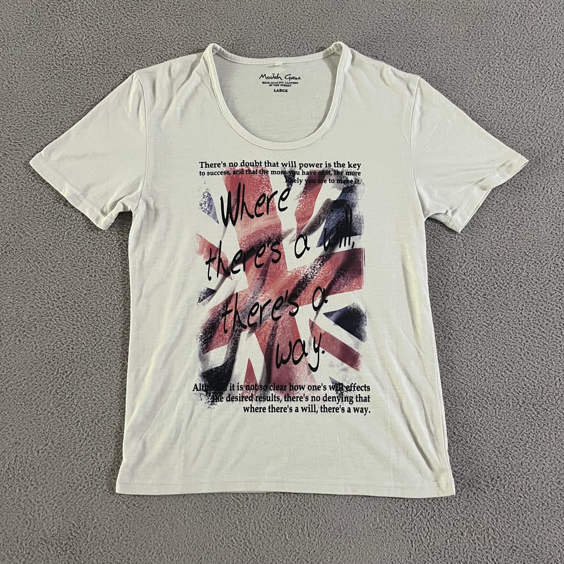 Flag vintage t shirt 상품이미지1