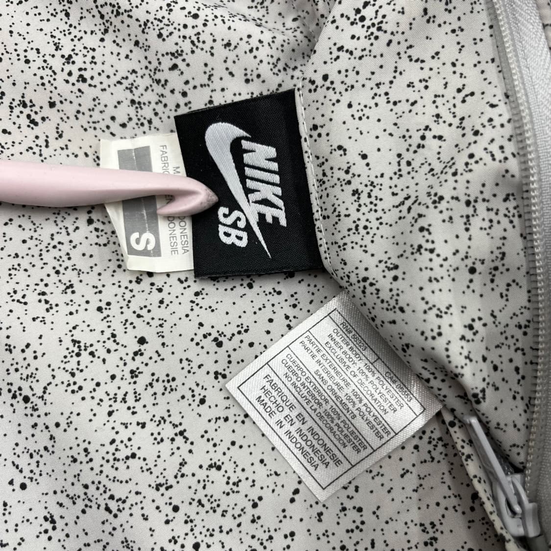 나이키 베이비블루 리버시블 쿠앤크맛 후드 바람막이 L 상품이미지7