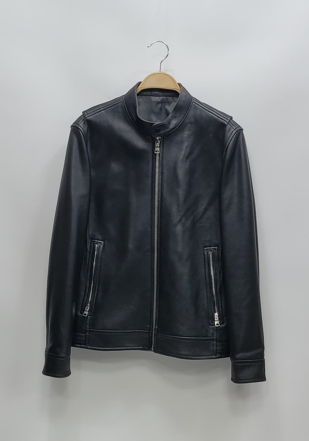 BASSO 21SS 바쏘 매그너스 양가죽 바이크 자켓 / 남 95 블랙
 상품이미지1