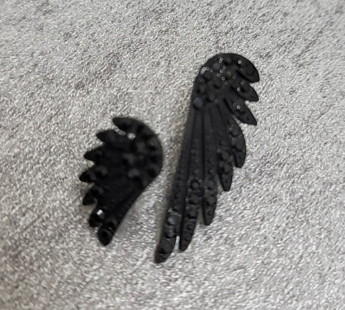 angel wing earrings 상품이미지2