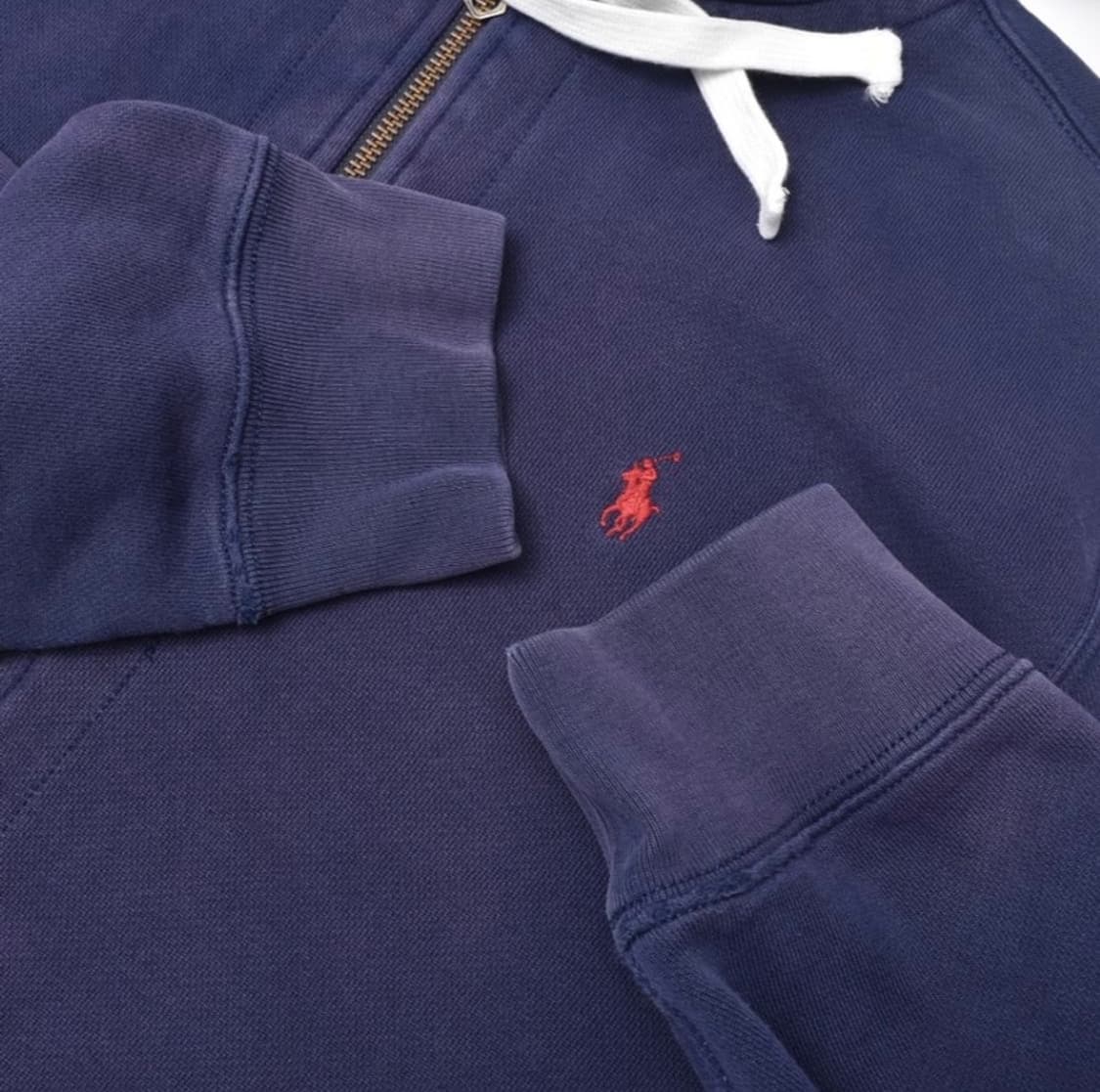 [XL] 빈티지 썬페이드 폴로 후드집업 상품이미지3