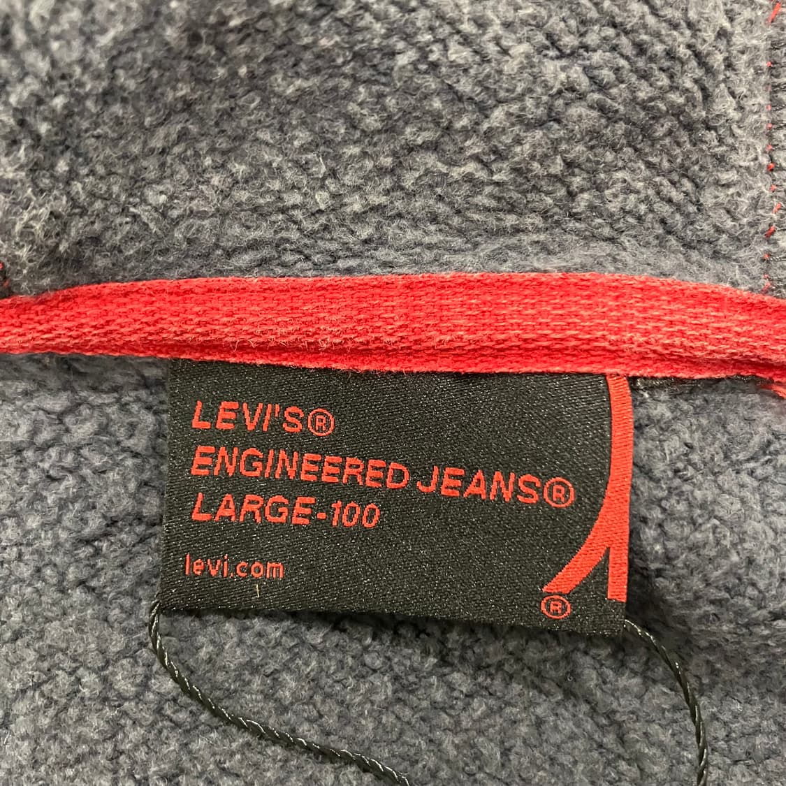 378 리바이스 엔지니어드진 반집업 후드티 상품이미지3