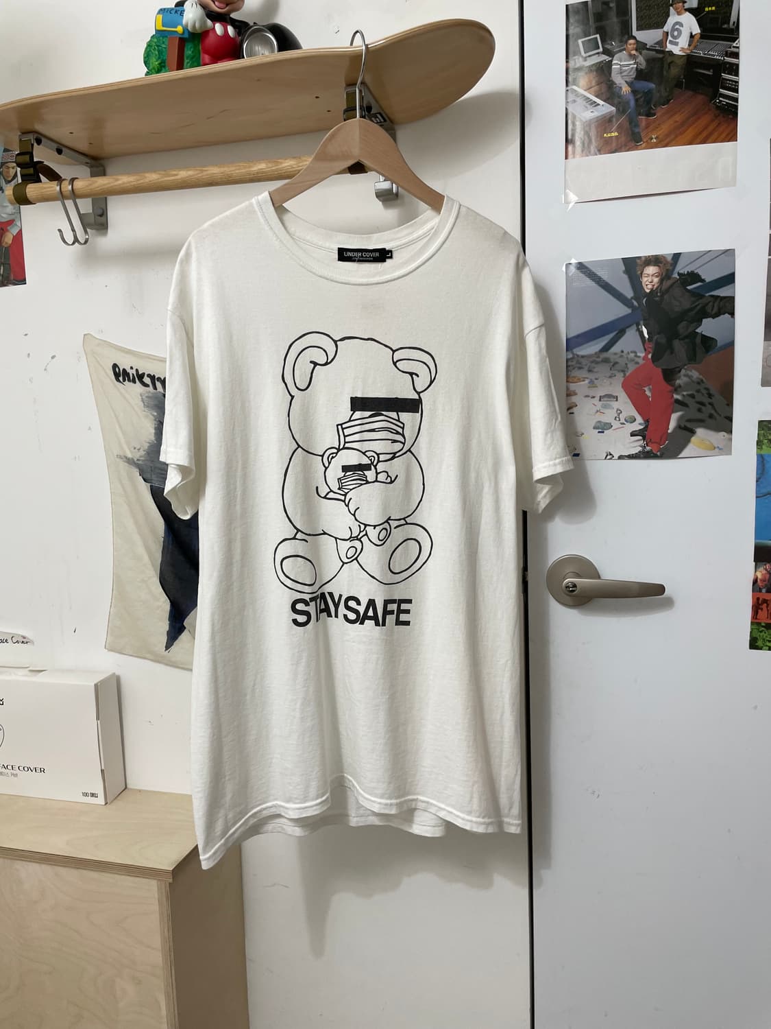 언더커버 stay safe 티셔츠 (L) 상품이미지2