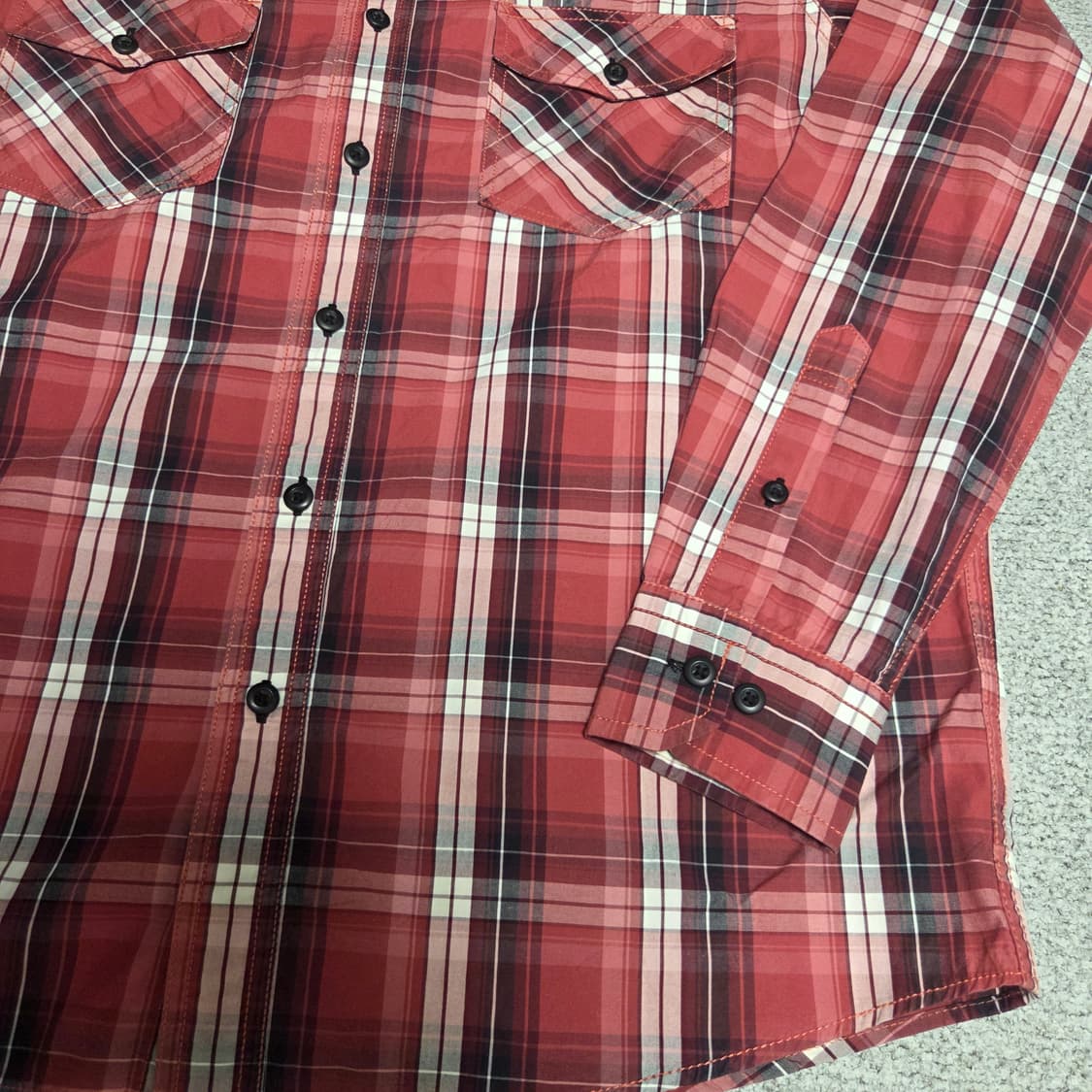 X-Large 재팬 빈티지 체크 셔츠 XL(105) 상품이미지4