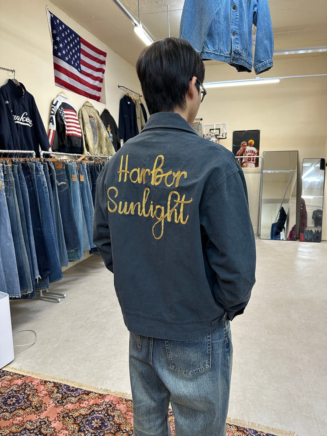 엠브로이드 워크자켓 상품이미지1