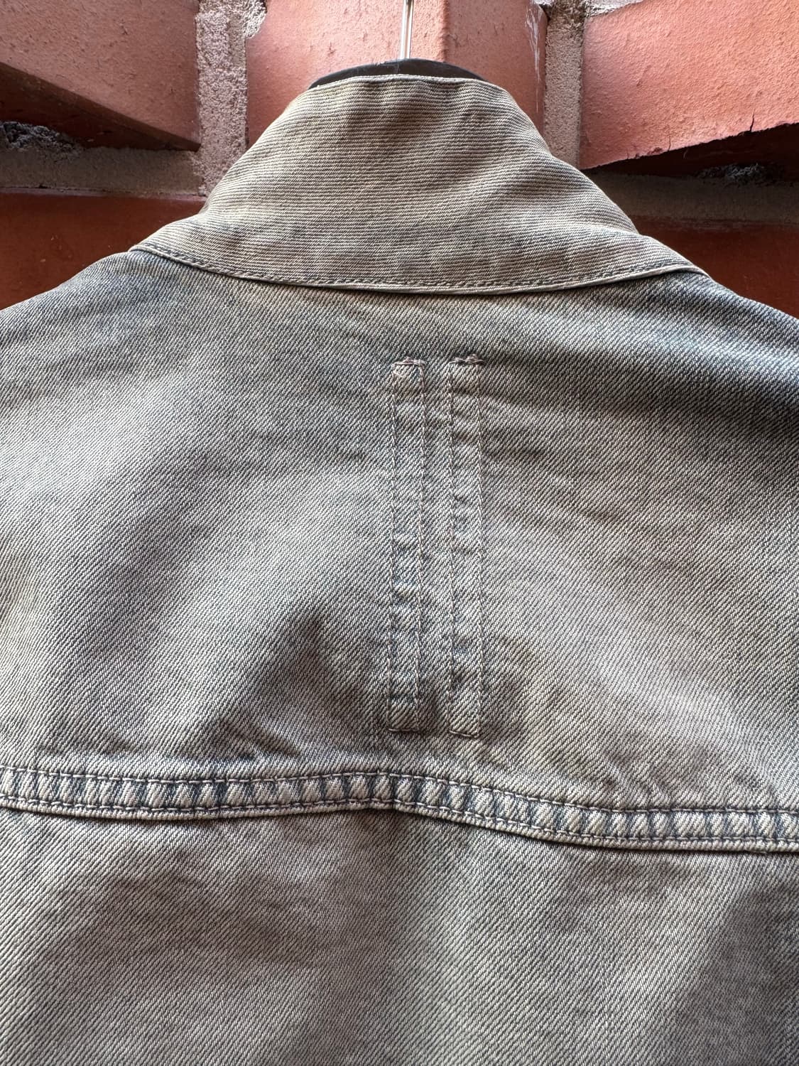 릭오웬스 12FW 마운틴 슬레이브 하이넥 자켓 (XS) 상품이미지8