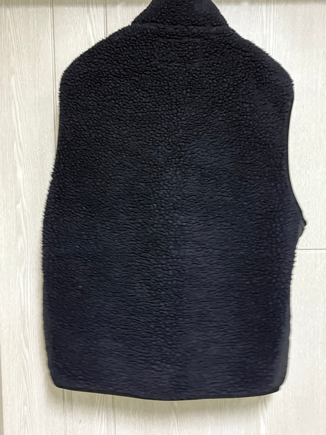 [L] 스투시 후리스 베스트 블랙 상품이미지4