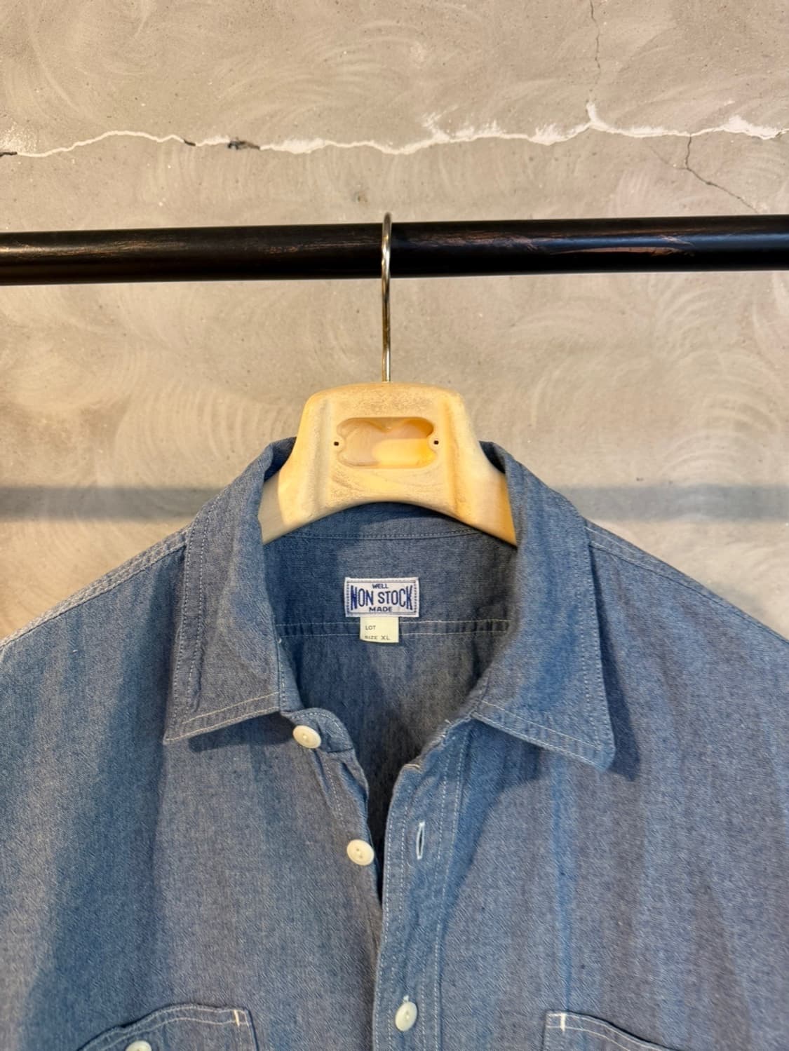 NON-STOCK 샴브레이 셔츠 100 상품이미지4