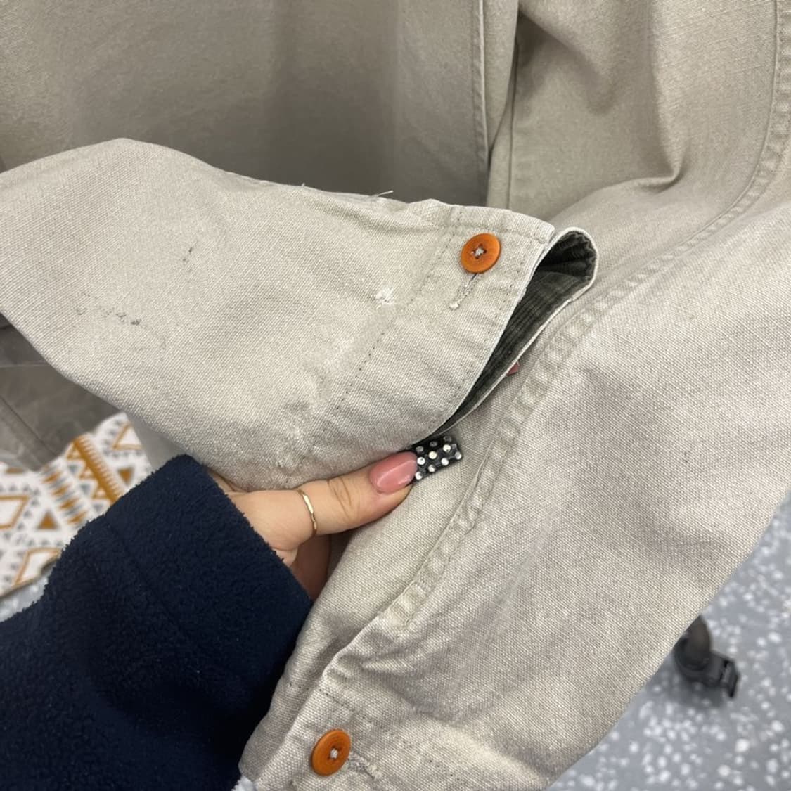 엘엘빈 빈티지 레트로 90's 워크 초어 자켓 L C10584 상품이미지6