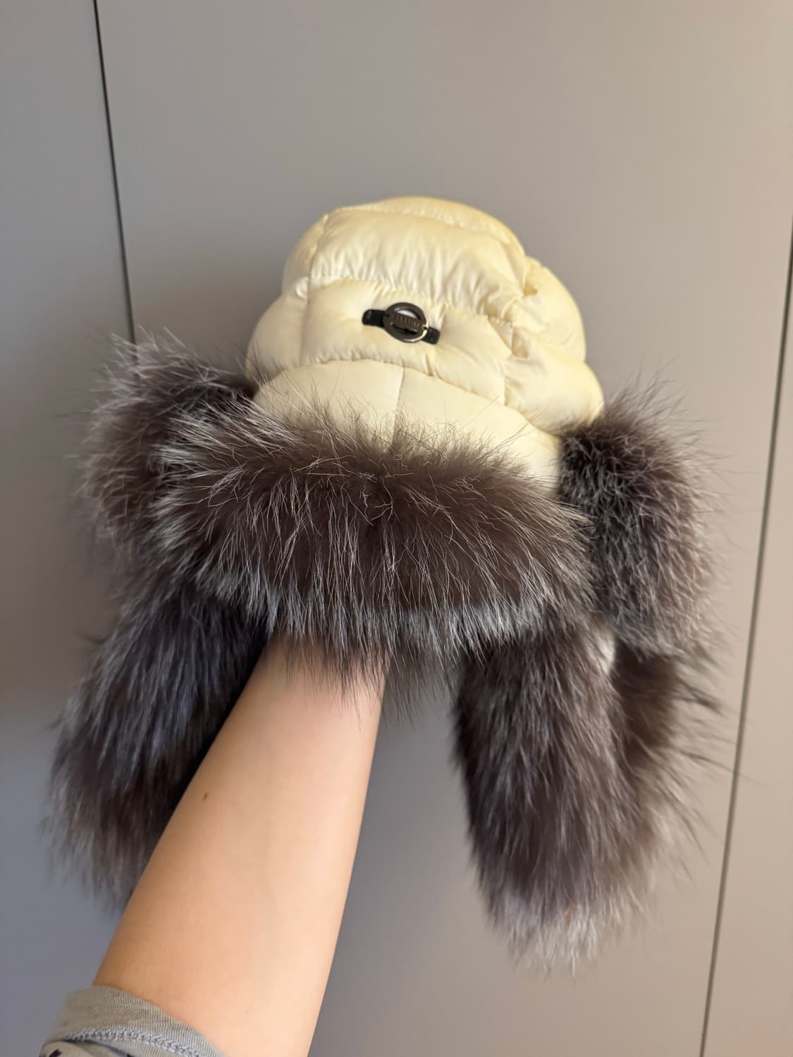 사바티에 sabatier 라쿤 털 방한모자 버킷햇 상품이미지2