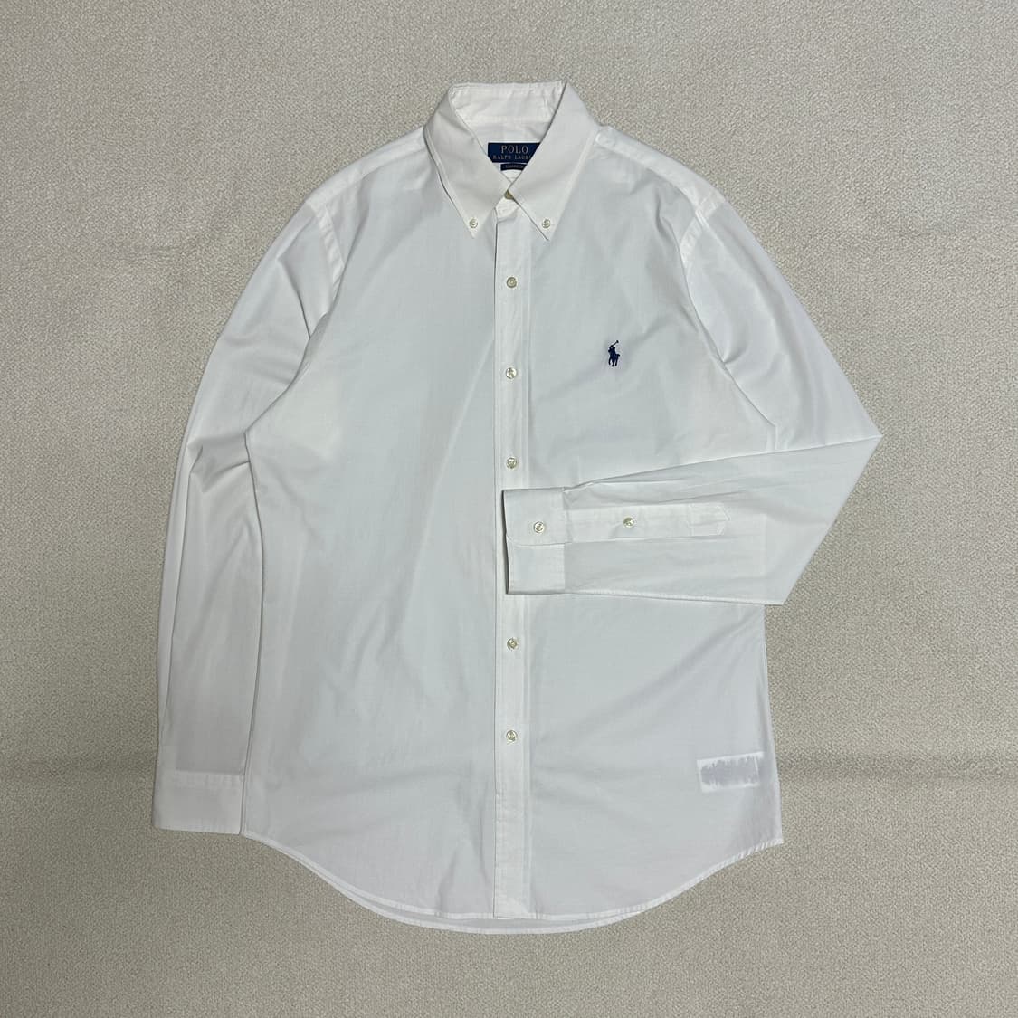 폴로 랄프 로렌 클래식핏 스트레치 포플린 셔츠 상품이미지1