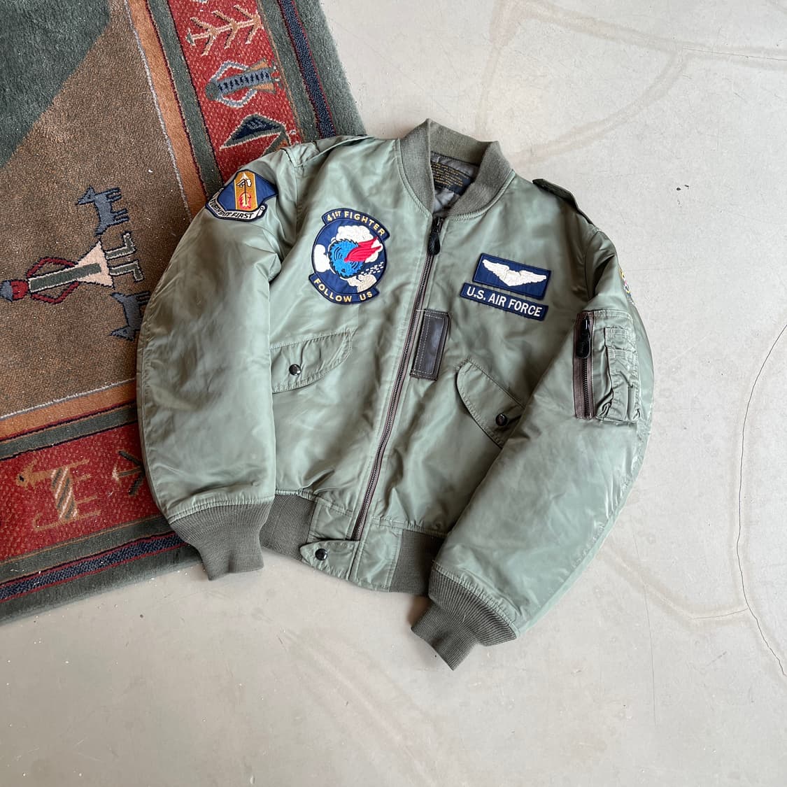 USAF 패치 플라이트 봄버 상품이미지2