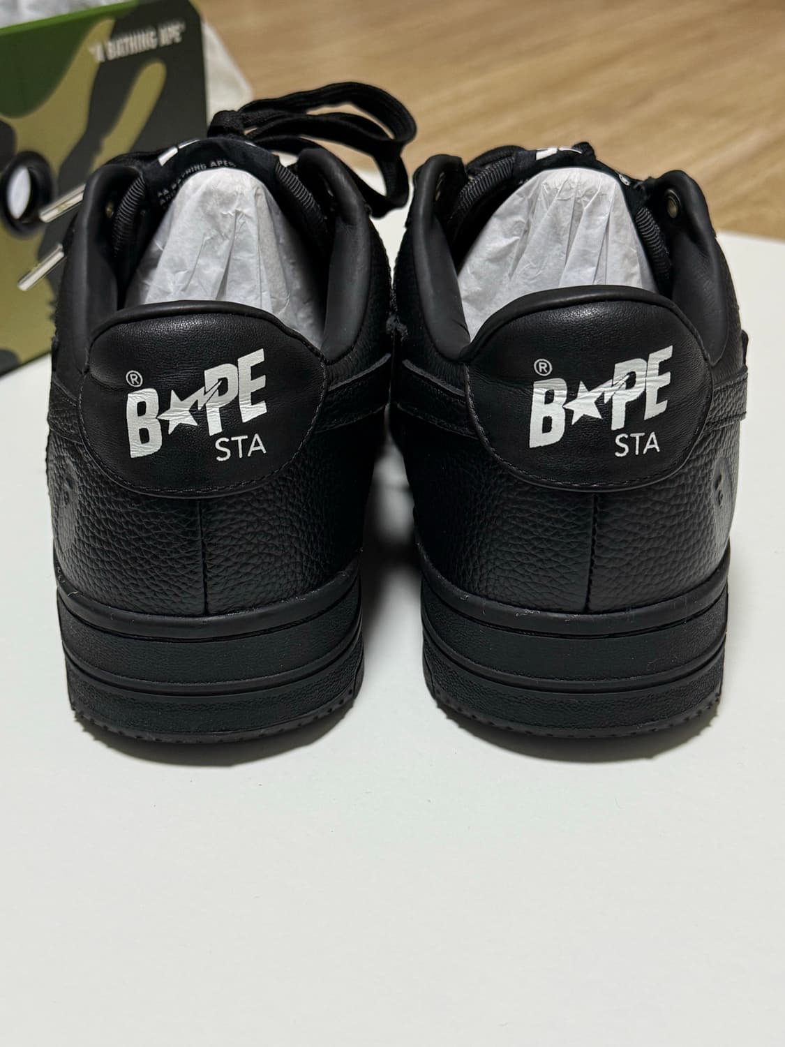 Bape Sta Triple Black 250 / 베이프스타 올블랙 상품이미지2