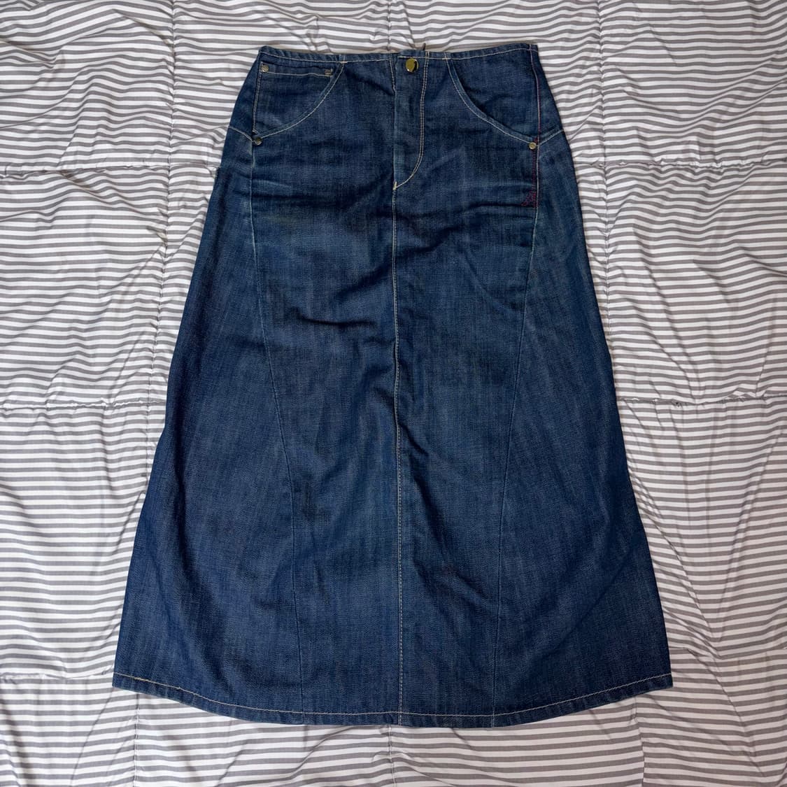 리바이스 엔지니어드 데님 청치마 롱스커트 상품이미지1