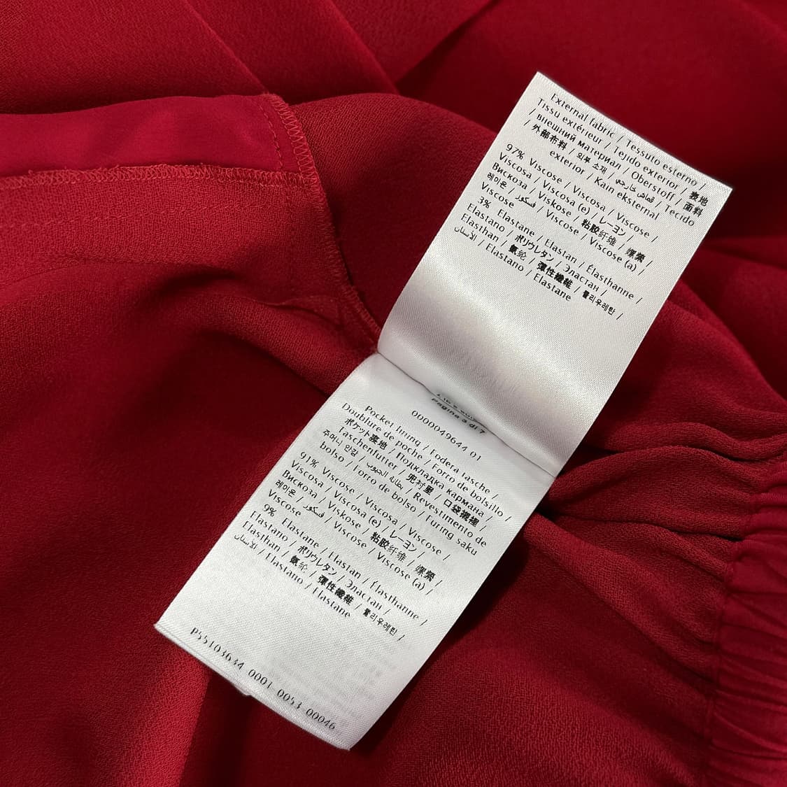 발렌티노 스카프 롱 드레스 상품이미지6