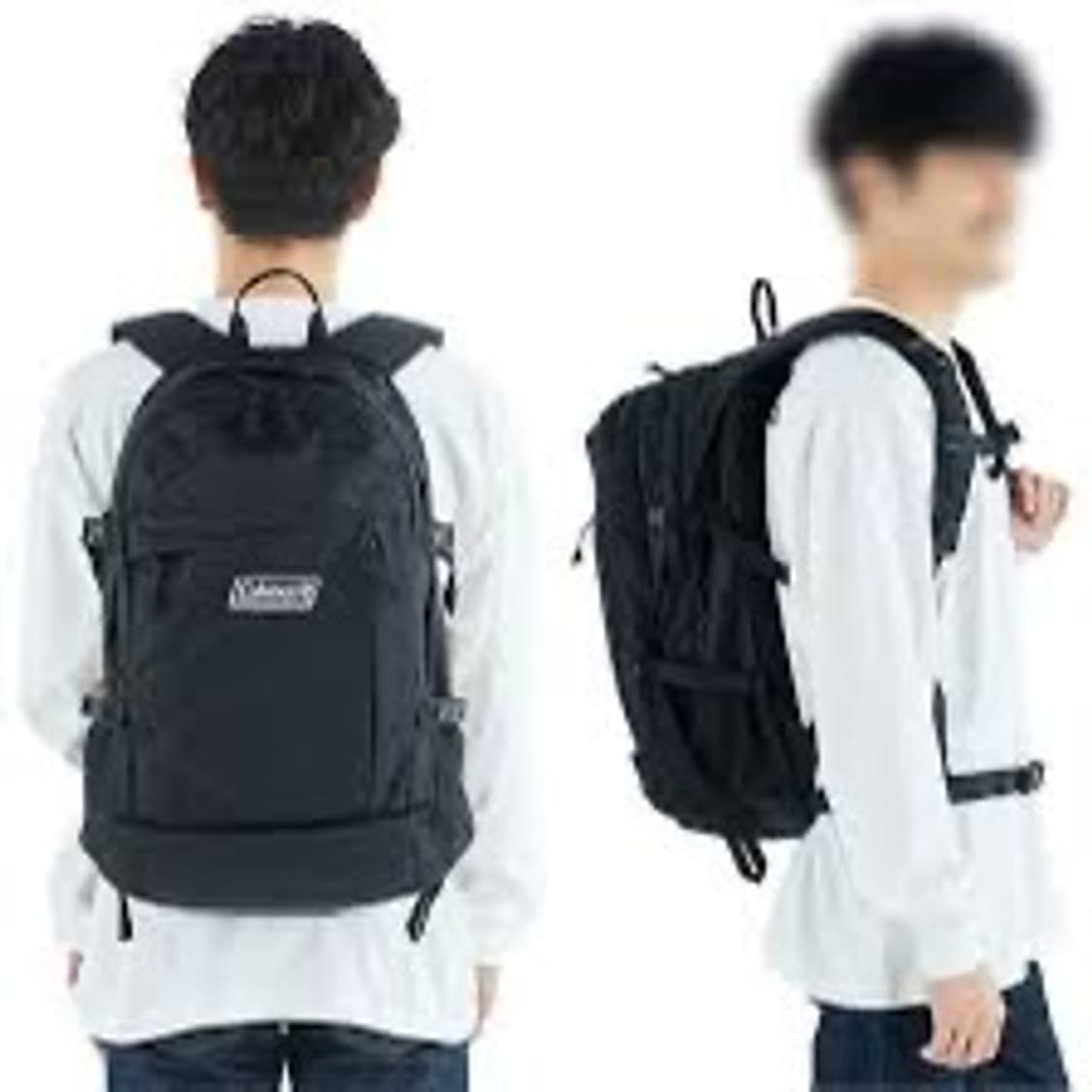 콜맨 워커 33L 아웃도어 여행 백팩 블랙 상품이미지4