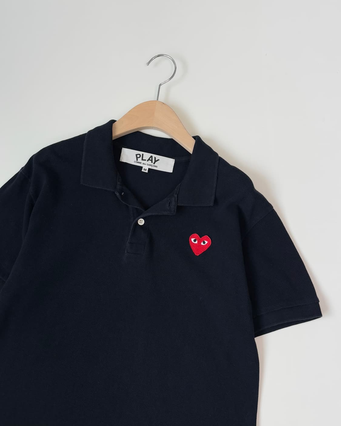 CommeDesGarcons 꼼데가르송 블랙네이비 PK 티 상품이미지5