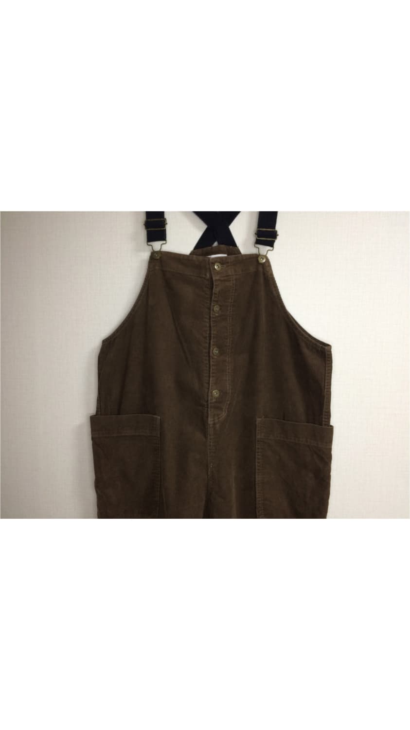 니코앤드 브라운 코듀로이 벌룬 멜빵바지 점프수트 상품이미지3