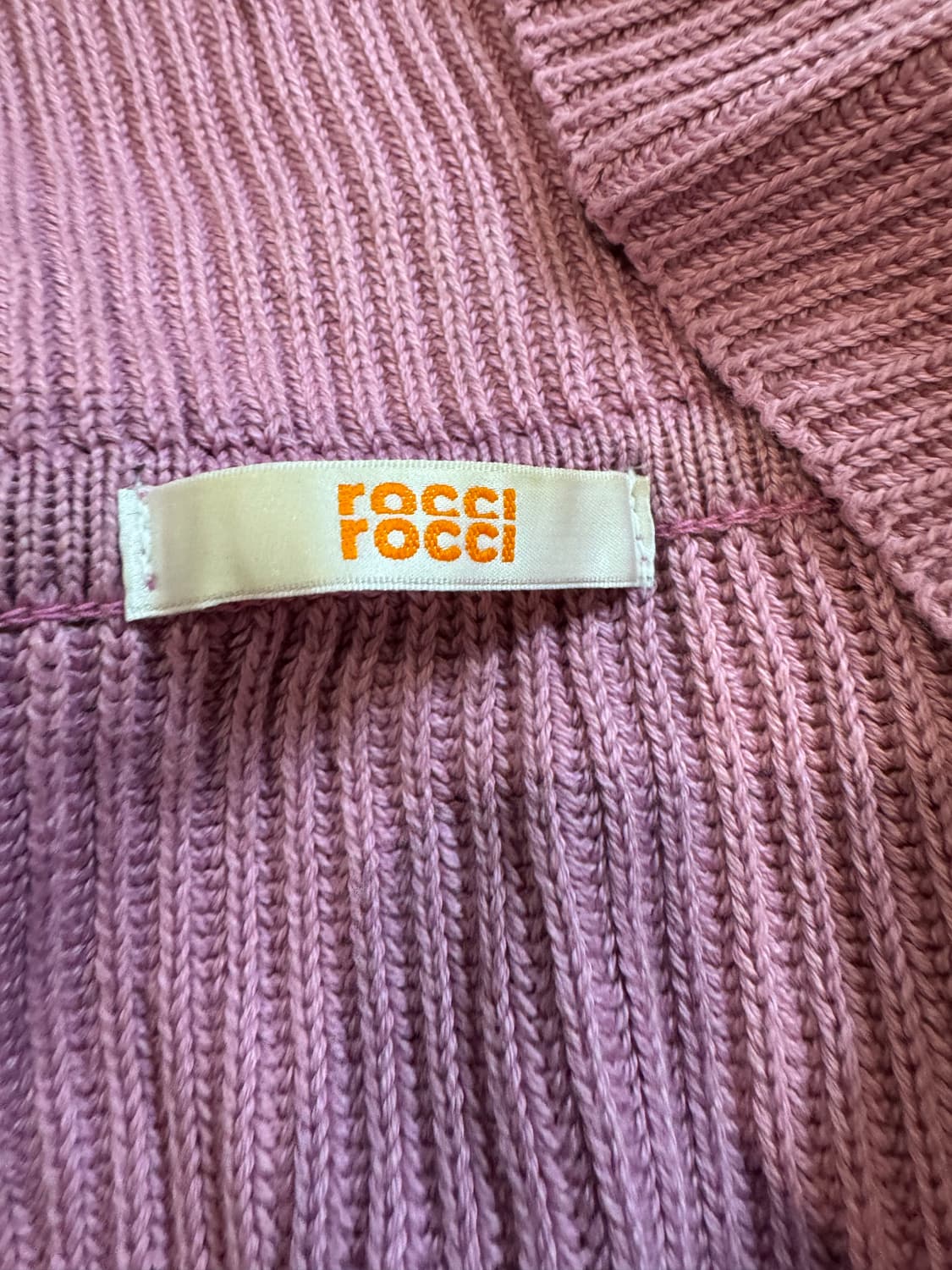 로씨로씨 하프 니트 집업 상품이미지4