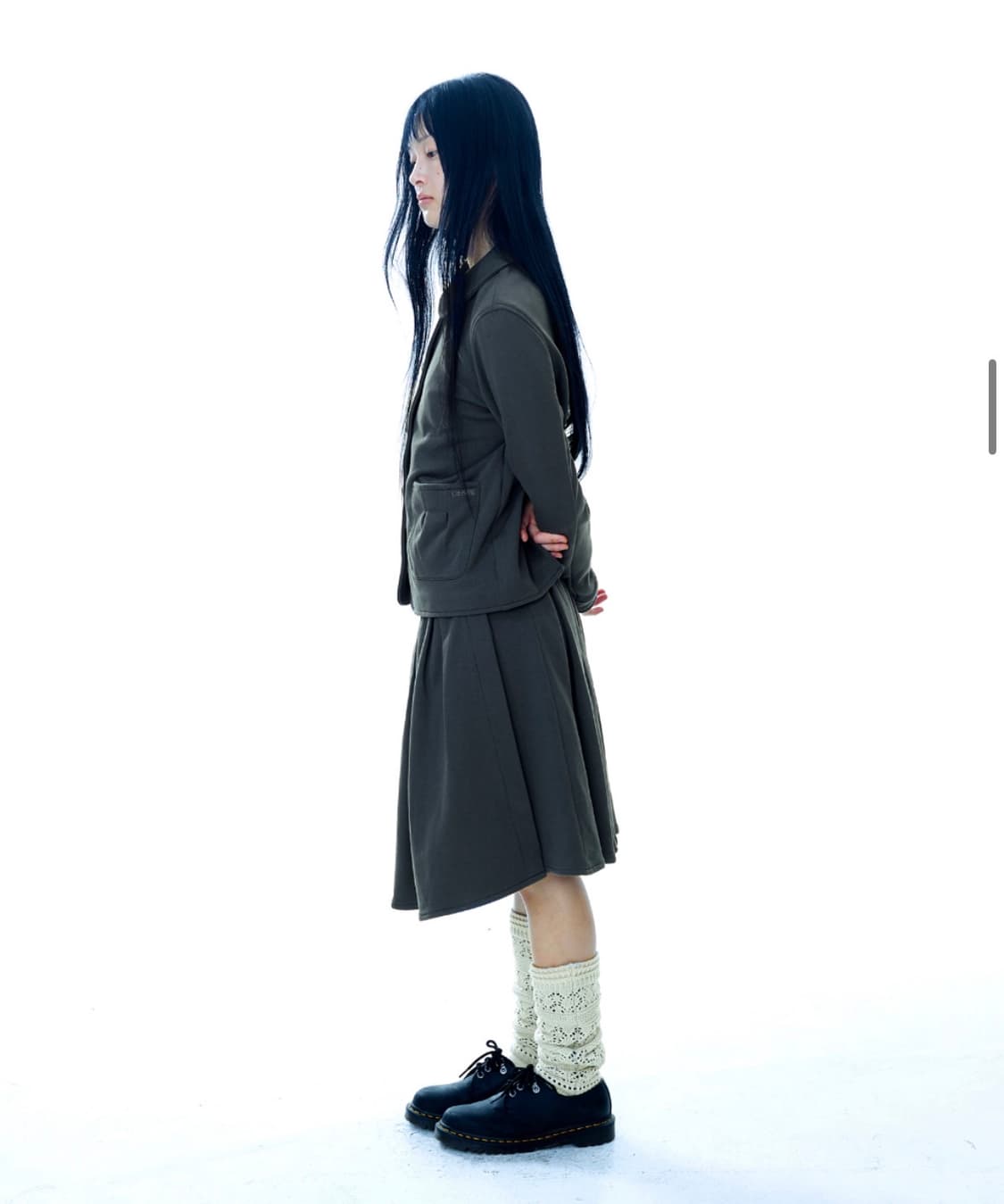 코이세이오 스웨트 셋업 차콜 상품이미지2