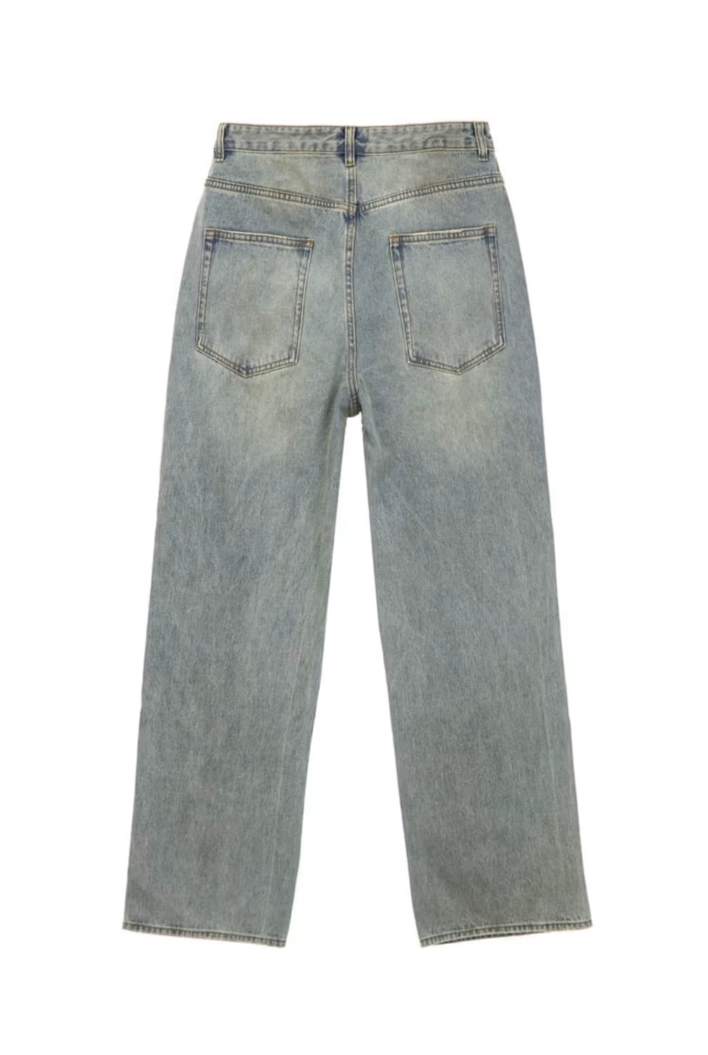 ILCORSO 워시드 와이드 데님 팬츠 상품이미지3