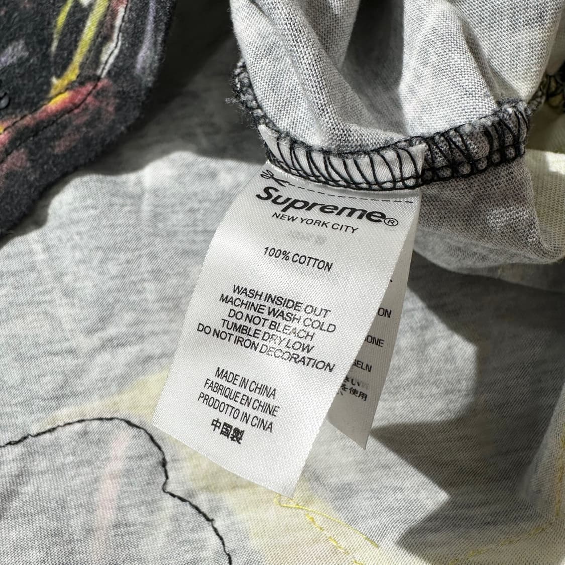 슈프림 스카이라인 시퀸 롱슬리브 티셔츠 상품이미지7