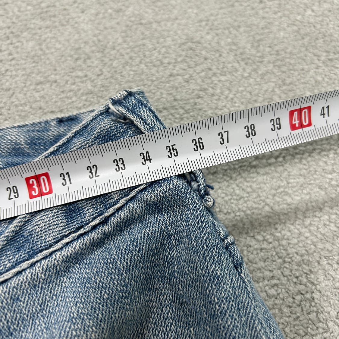 준지 y2k 펑크 데님팬츠 26 상품이미지5