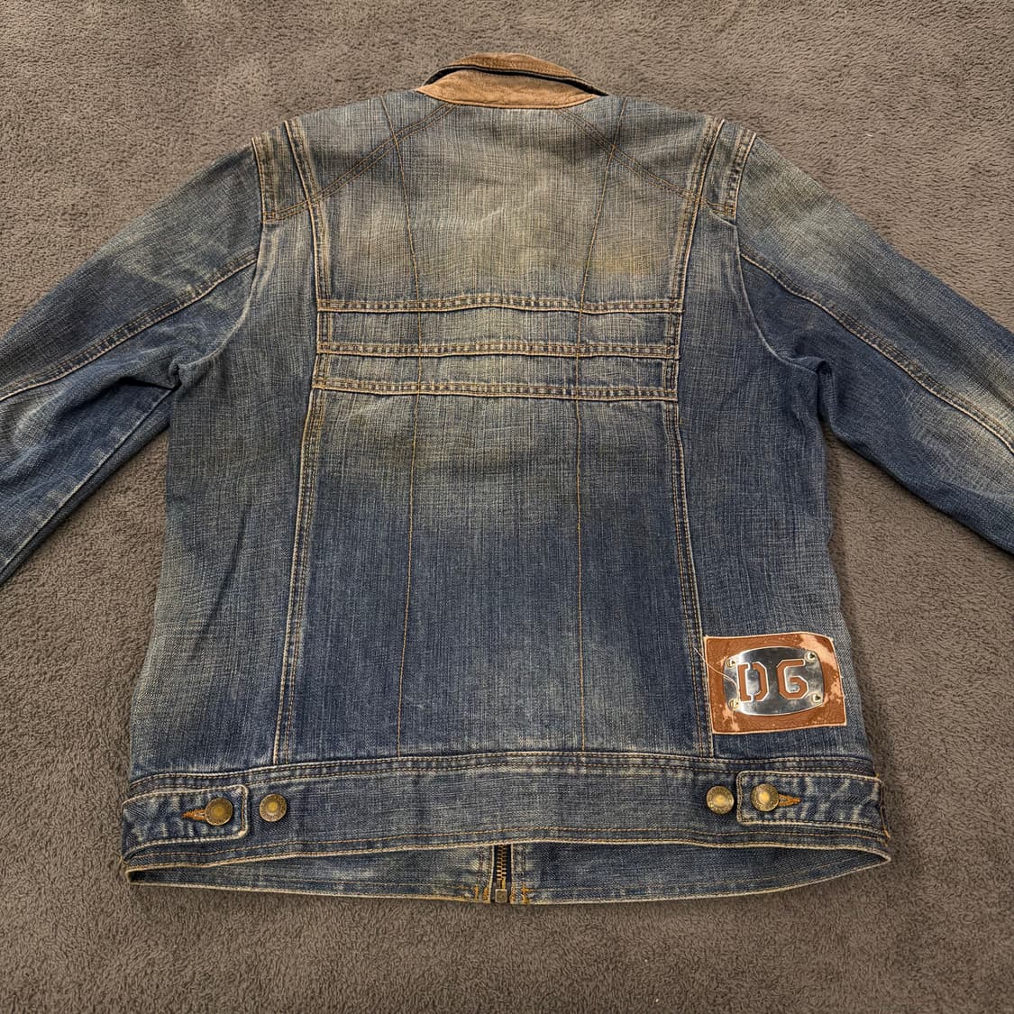 [ 정품/48 ] 돌체앤가바나 코듀로이 데님 트러커 자켓 상품이미지4