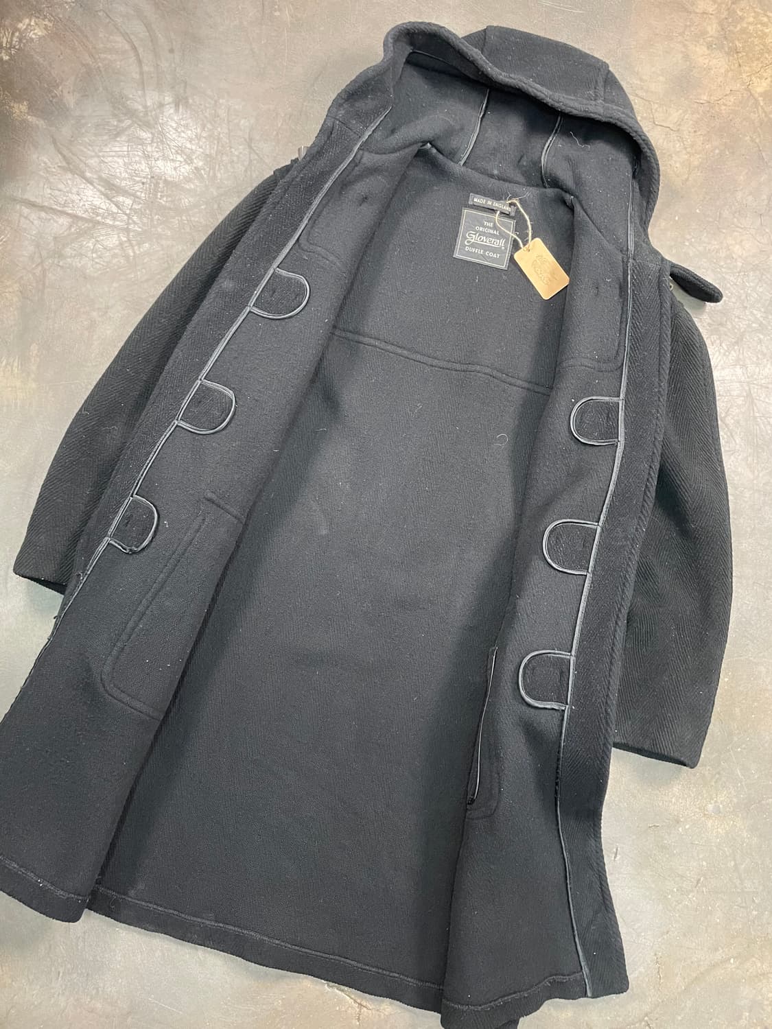 글로버올 울 더플 코트 상품이미지4