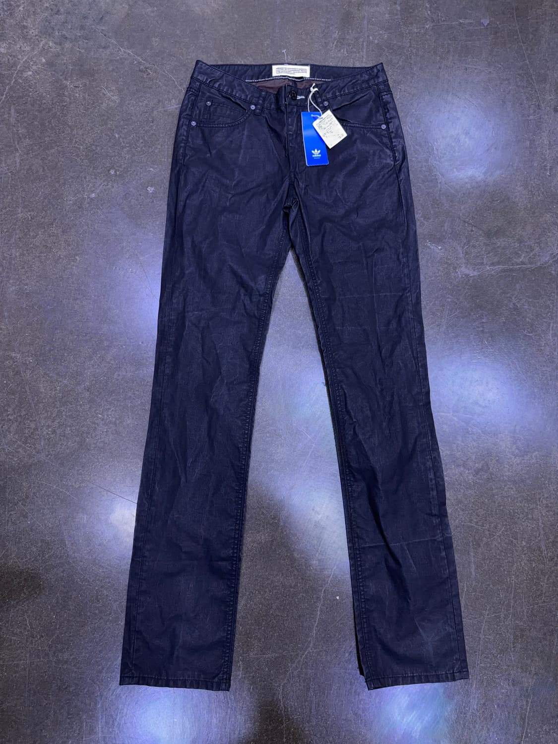 아디다스 오리지널 큐피핏 글로시 코팅진 블랙데님 28 상품이미지1