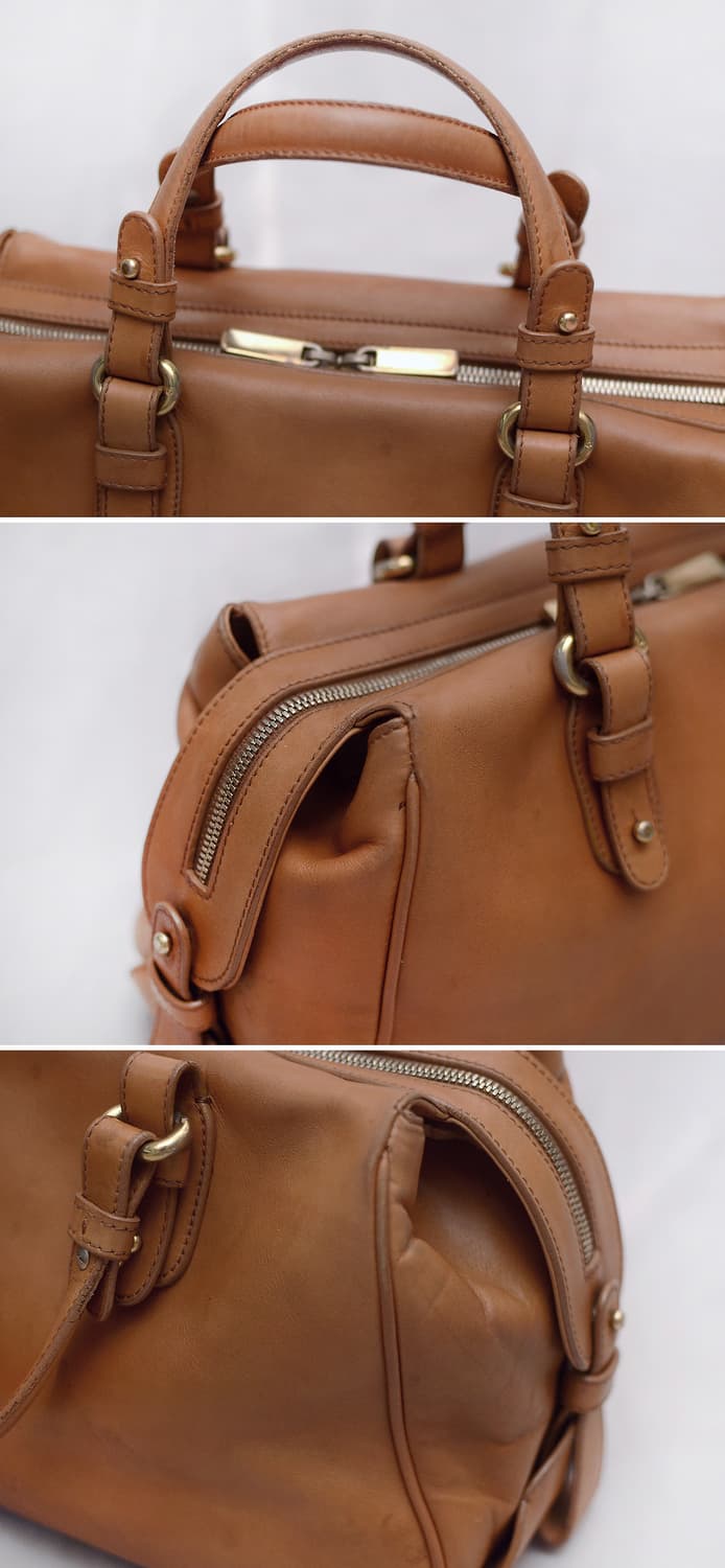 아르마니 (GA) 비텔로 바케타레더 클래식 토트.보스턴백 상품이미지7