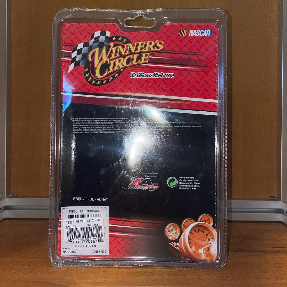 NASCAR KEVIN HARVICK Figure (With Tire) 상품이미지6