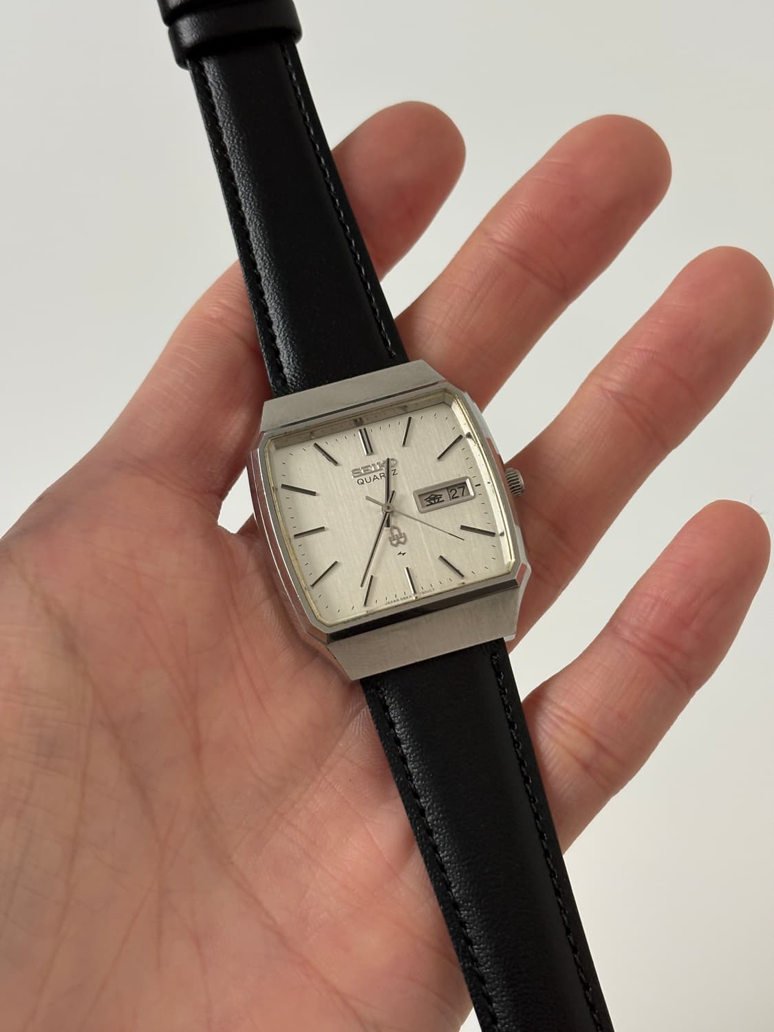 1970s Silver Square Quartz 상품이미지2