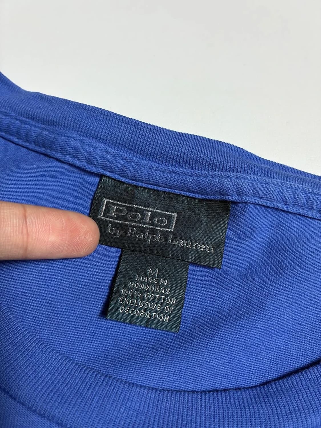 폴로 랄프로렌 00's 베이직 로고 반팔 티셔츠 R1445 상품이미지6
