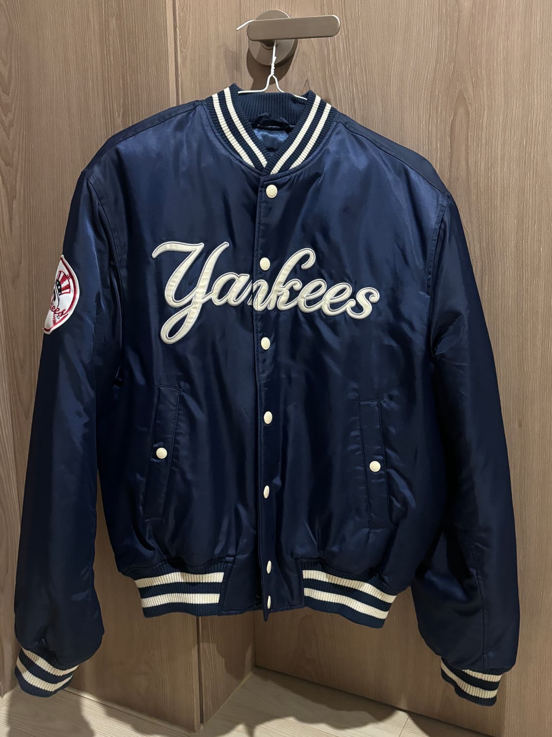 뉴에라 뉴욕 양키스 스타디움 재킷 미드나잇 네이비  상품이미지3