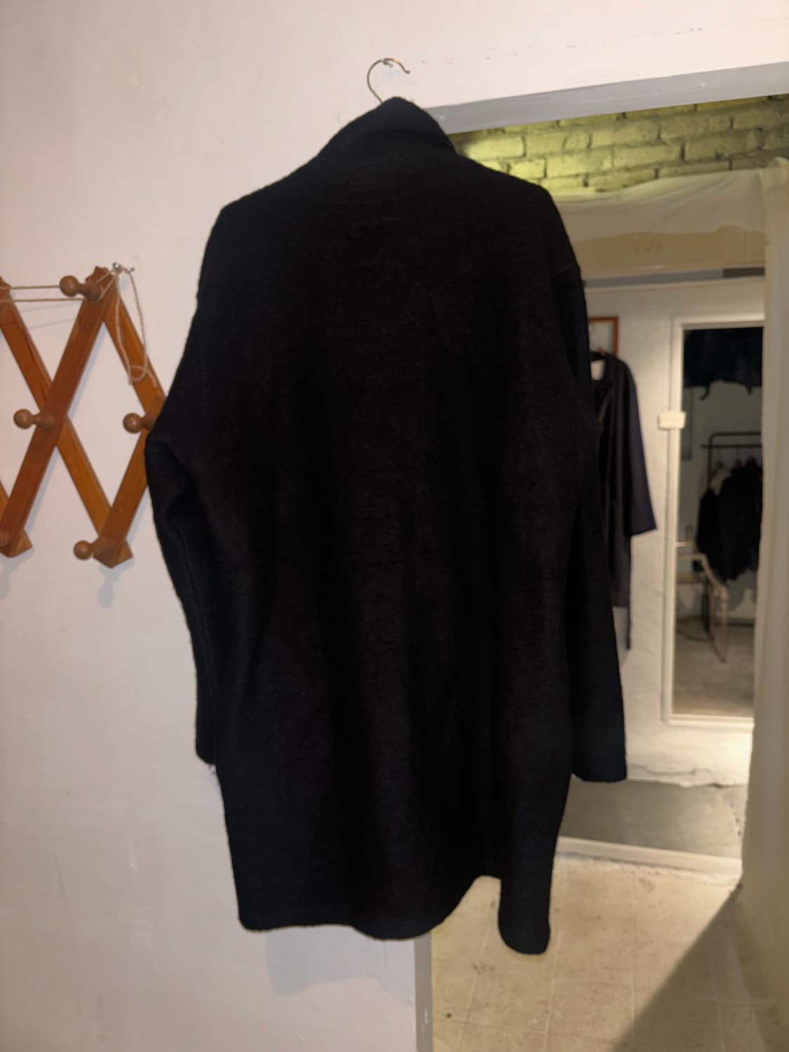 요지야마모토 레귤레이션 울 코트 상품이미지2