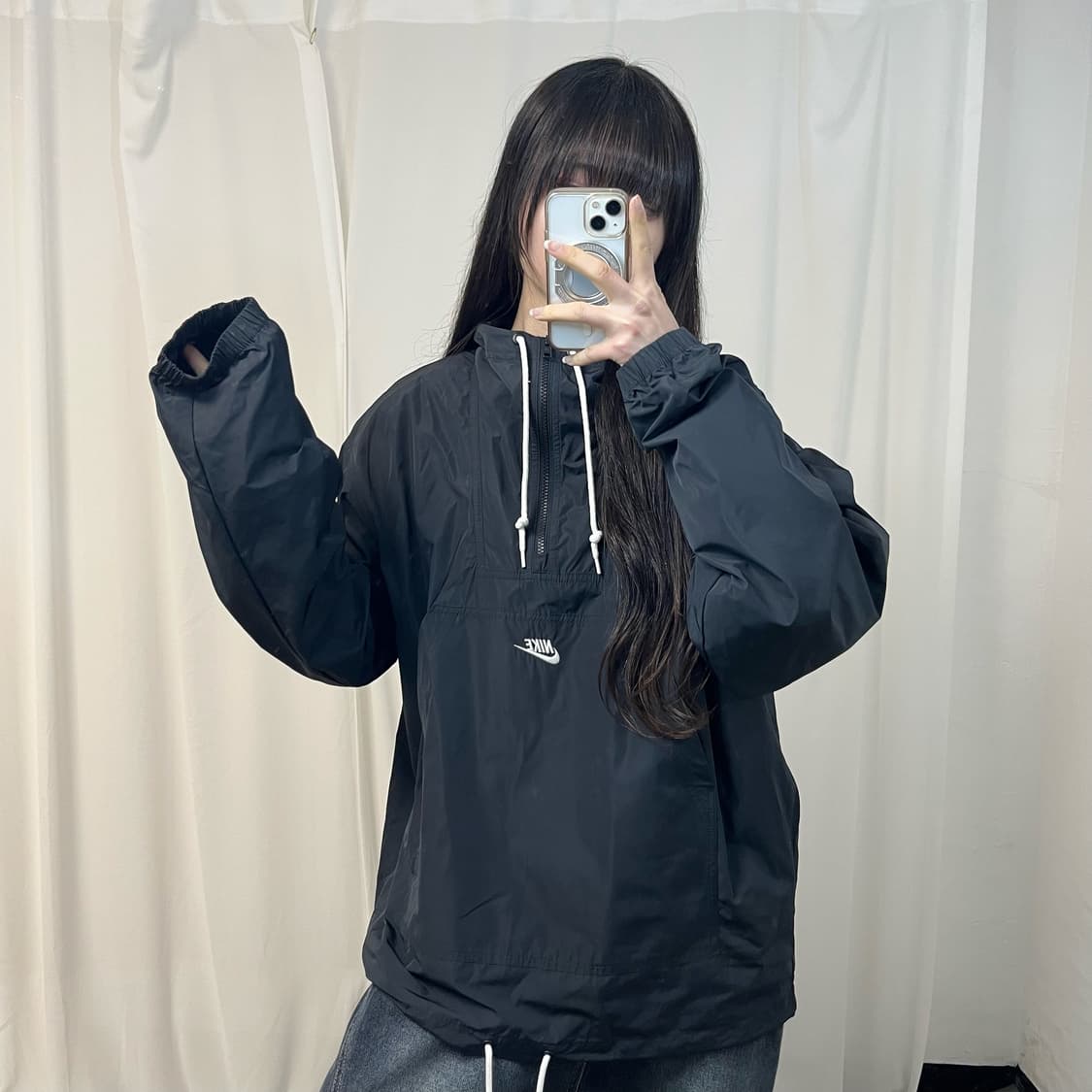 Nike black anorak  상품이미지2