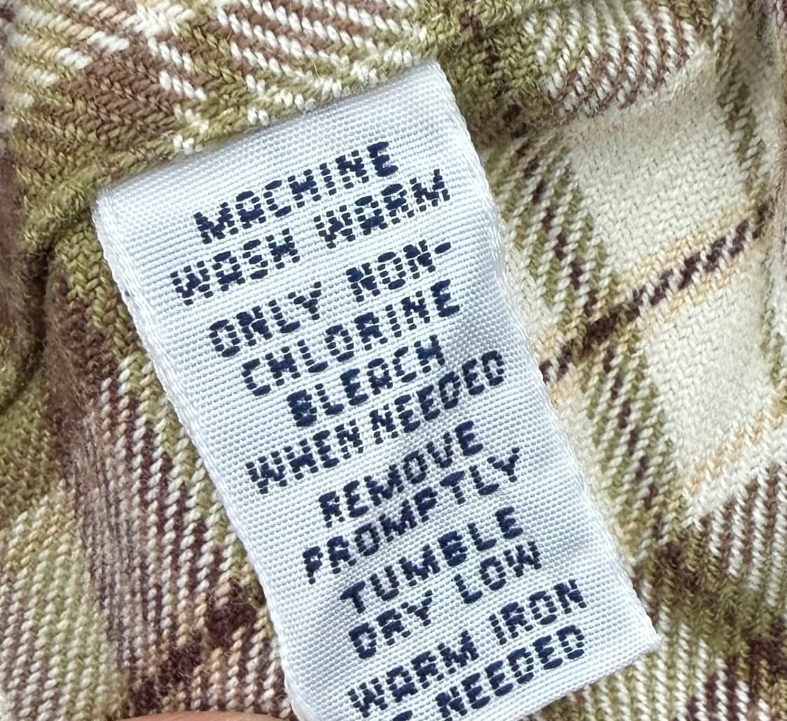 폴로 랄프로렌 플란넬 체크 셔츠 긴팔 상품이미지8