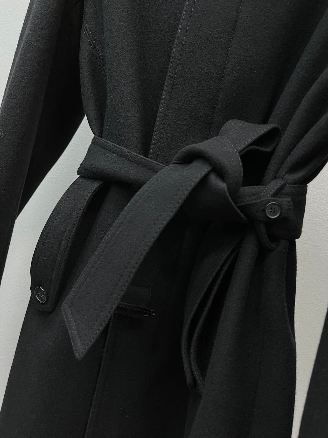 95) 솔리드옴므 벨티드 울코트 상품이미지6