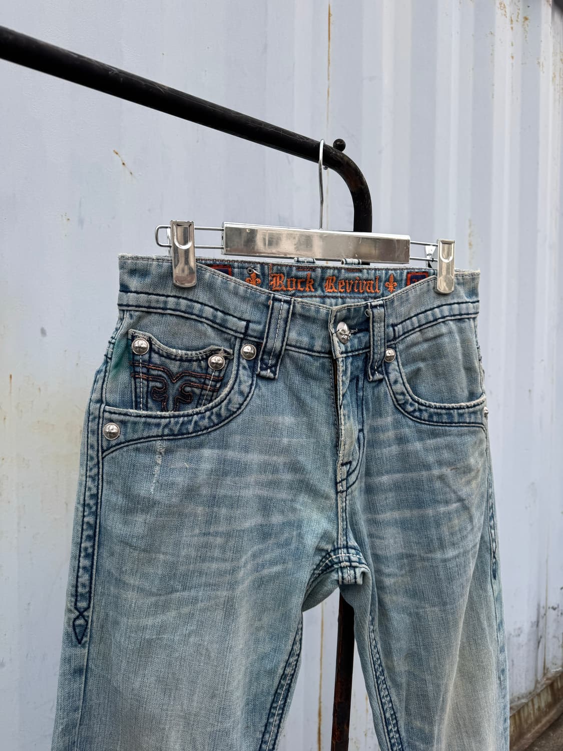 Rock Revival Light Wash Denim Jeans  상품이미지2