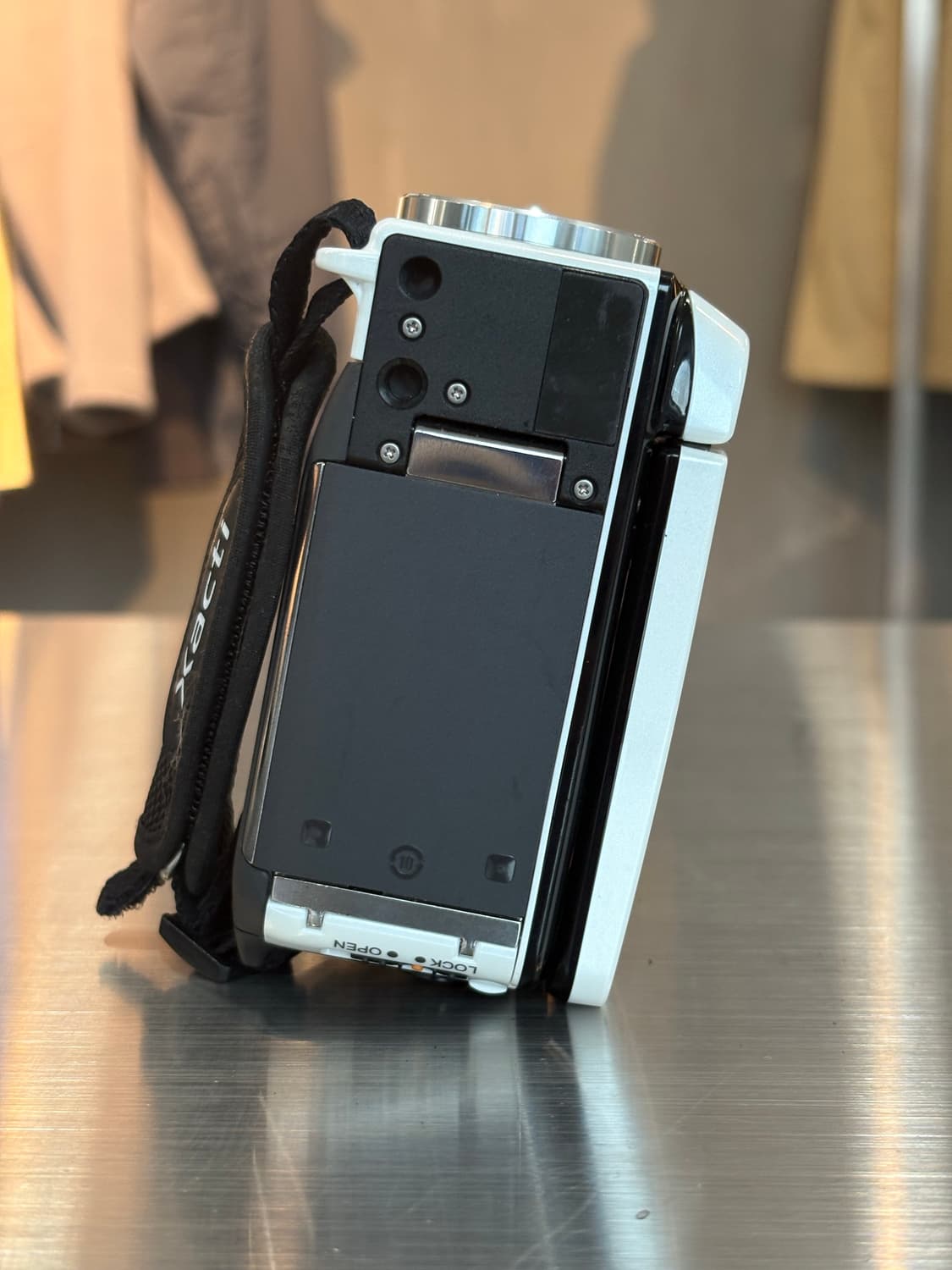 New배터리/레어)산요 작티 DMX-WH1 화이트 빈티지디카 캠코더 상품이미지7